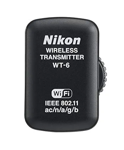 Nikon WT-6 W-LAN Adapter D5 - Kamerakabel für Nikon D5, ermöglicht drahtlose Übertragung von Bildern und Fernsteuerung für mehr Flexibilität bei Fotoshootings.