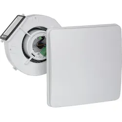 Ventilatoreinsatz EVENES Typ L-G mit weißer Abdeckung - Hochwertiger Ventilatoreinsatz EVENES Typ L-G, ideal für effiziente Luftzirkulation. Die elegante weiße Abdeckung fügt sich harmonisch in jeden Raum ein.