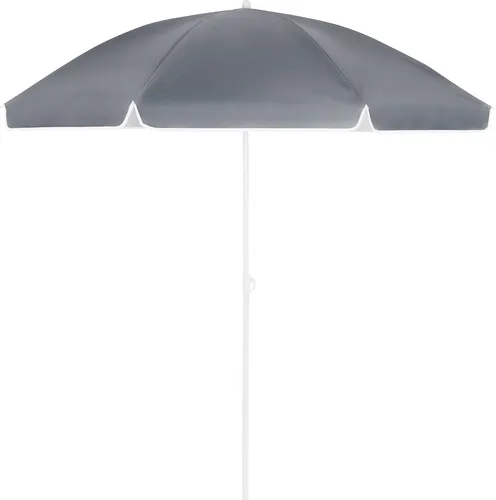 Sonnenschirm Cyprus Anthrazit 180cm mit UV-Schutz 50+ - Hochwertiger Sonnenschirm mit Neigefunktion, ideal für Strand und Picknick. Schützt zuverlässig vor Sonne und leichtem Regen, leicht transportierbar dank praktischer Tragetasche.