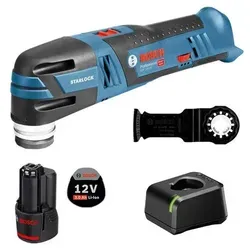 Bosch Akku-Multi-Cutter GOP 12V-28 mit 3,0 Ah Akku - Kompaktes und ergonomisches Multifunktionswerkzeug für vielseitige Anwendungen. Mit innovativer Schnittstelle für optimale Kraftübertragung und einfache Handhabung.