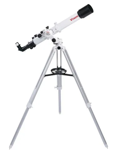 Vixen Teleskop Mobile Porta A70Lf - Komplettset für Einsteiger - Teleskop mit 70-mm-Linse, leicht transportabel und ideal für schnelle Beobachtungen ohne komplizierten Aufbau. Perfekt für Einsteiger und Kinder, mit verstellbarem Multi-Arm für angenehme Zenit-Beobachtungen.
