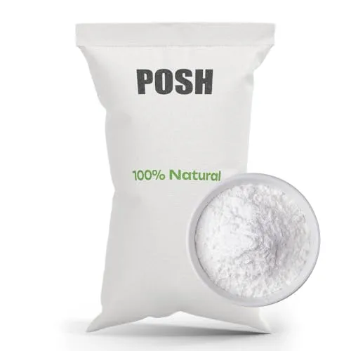 POSH Backpulver Natron 25kg - Hochreines Lebensmittelqualität - Vielseitiges Backpulver für perfekte Kuchen und Brote. Ideal zur natürlichen Reinigung und Geruchsneutralisation. 100% rein, ohne Zusätze – für eine sichere und umweltfreundliche Anwendung.