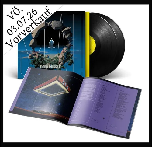 Deep Purple "splat!" 180g Vinyl 2LP NEU Album 2026 Vorverkauf Vö 03.07.