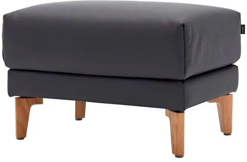 Creation BY ROLF BENZ Hocker CR.450, Füße aus Massivholz