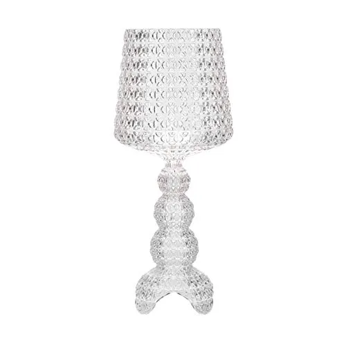 Kartell LED-Tischleuchte Mini Kabuki, Designer Ferruccio Laviani - Stilvolle Tischleuchte in transparent mit 70 cm Breite, ideal für modernes Wohnen. Design von Ferruccio Laviani, bringt Eleganz in jeden Raum.