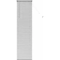 vidaXL Balkenjalousien mit Vorhängen Silber 175 x 45 cm Aluminium 42005911