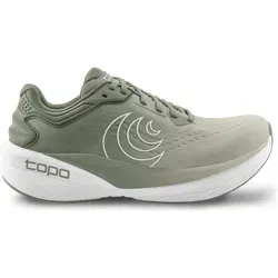 Topo Laufschuhe Phantom 4 Herren - khaki/weiß, Größe 42,5 (US 9) - Der Phantom 4 bietet eine optimale Dämpfung und eine breitere Zehenbox für höchsten Komfort. Ideal für Laufen, Gehen und den Alltag – der perfekte Begleiter für aktive Tage.