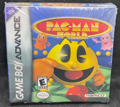 Pac Man World - Nintendo Game Boy Advance Neu With Distributor Seal Ntsc USA
