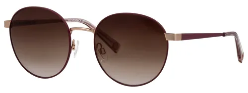 BRENDEL EYEWEAR Sonnenbrille - Damen Sonnenbrille in bezauberndem Beere/Roségold, schützt 100% vor UV-Strahlung und bietet stilvolle Farbverläufe mit elegantem Herz-Pattern. Ideal für modebewusste Frauen!