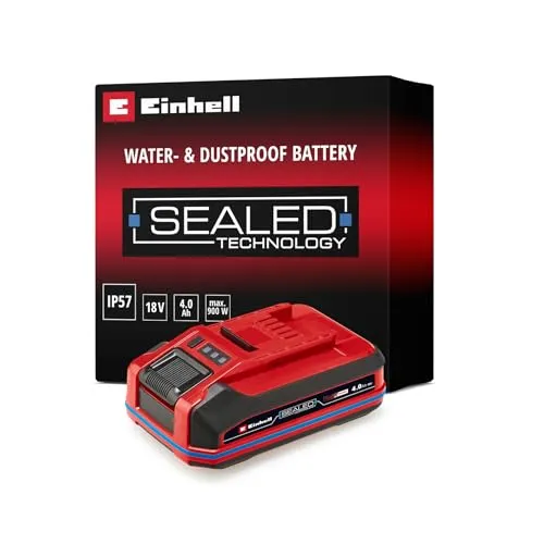 Einhell 18V 4,0 Ah Sealed Power X-Change Plus - Hochleistungsakku für flexible Einsatzmöglichkeiten, ideal für Heimwerker und Gartenarbeit