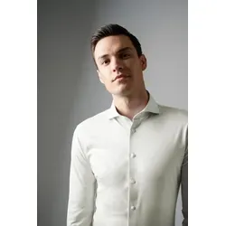 Businesshemd DESOTO "Jerseyhemd Essential Hai langarm" für Herren, Gr. 42 - Elegantes Herren-Businesshemd aus 100% Baumwolle mit flexiblem Stretch. Der körpernahe Schnitt und der Haifischkragen sorgen für einen modernen Look, perfekt für Büro und Freizeit.