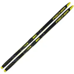Fischer Sprint Crown Junior Langlaufski Set - 130cm für Kinder - Ski-Set für kleine Einsteiger, ideal für Kinder von 25-34 kg. Mit Kronenschliff für sicheres Fahren und ohne Steigwachs für sofortigen Spaß im Schnee!