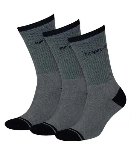 Sympatico Basicsocken Sport Socken (3-Paar, 3 Paare) aus hautfreundlicher Baumwolle