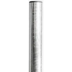 Fuba GZM 602 - 2m Mast für Antennen - Mastrohr aus feuerverzinktem Stahl für Antennen aller Art, rostgeschützt und inklusive UV-beständiger Kunststoffkappe.