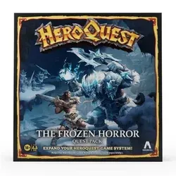 Avalon Hill HeroQuest The Frozen Horror Quest Pack - Erweiterung für das HeroQuest Spielsystem - Gesellschaftsspiel für Abenteuerliebhaber, bietet spannende neue Herausforderungen und Charaktere für das beliebte HeroQuest System.