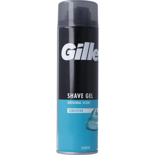 Gillette Rasiergel Sensitive 200 ml – Sanfte Rasur - Das Gillette Rasiergel Sensitive (200 ml) sorgt für eine sanfte Rasur und schützt die Haut vor Irritationen. Ideal für empfindliche Hauttypen und für den täglichen Gebrauch geeignet.