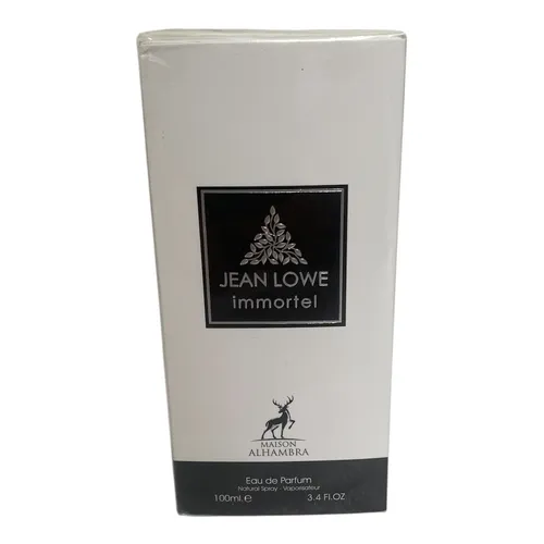 Maison Alhambra Perfume Jean Lowe Immortal Eau de Parfum 100ml - Elegantes Damenparfüm mit floralen und holzigen Noten, für eine unvergängliche Ausstrahlung