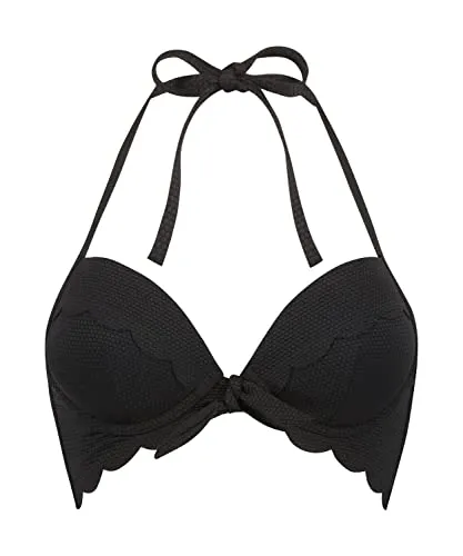 Hunkemöller Bikini-Oberteil in Schwarz - 70C