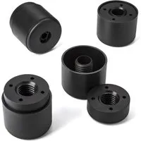 SOTECH Möbelfüße HOTEL Rund Groß Ø55 mm Höhenverstellbar von 44 Bis 54 mm