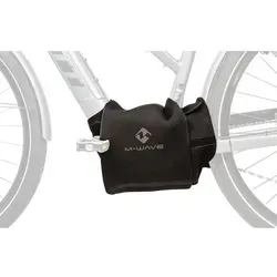 E-Bike Motor Schutz Hülle M-Wave E-Protect Center - Fahrradtaschen, universelle Neoprenhülle schützt E-Bike Motoren vor Witterung und Beschädigungen, verlängert die Lebensdauer und ist leicht anzubringen.
