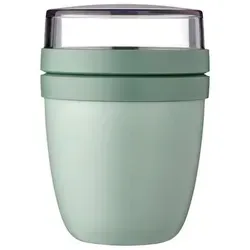 Mepal Lunchpot Ellipse Mini - Nordic Sage - Praktische Vorratsdose für unterwegs, ideal für Snacks und kleine Mahlzeiten, mit einem ansprechenden nordischen Design.