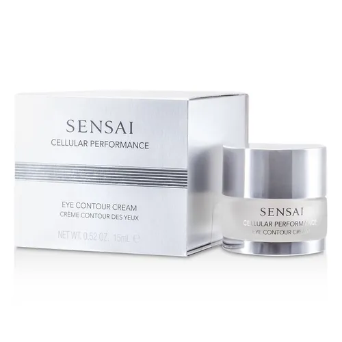 Sensai Cellular Performance Augencreme für Frauen, 15 ml - Augenpflege mit ultrafeiner Textur und beruhigendem Duft, bekämpft Zeichen des Alterns auf zellulärer Ebene für einen strahlenden Blick.