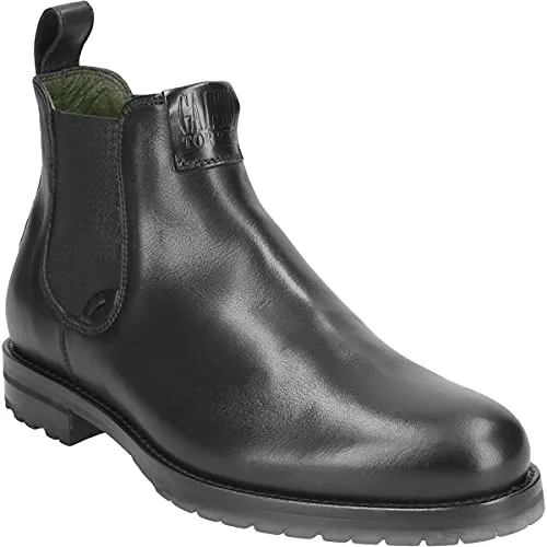 Galizio Torresi Stiefeletten 11 - Schwarz - Wanderschuhe aus hochwertigem Glattleder mit herausnehmbarer Lederdecksohle für optimalen Tragekomfort und Stil.