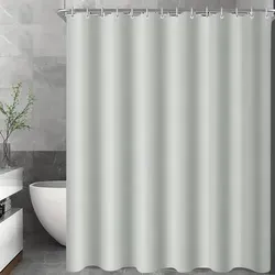 Lerores Duschvorhang 120x200cm Grau - Hochwertiger Duschvorhang in Grau mit antibakterieller Beschichtung. Wasserabweisend, pflegeleicht und mit beschwertem Saum für optimale Stabilität. Ideal für Badewanne oder als Raumtrenner.
