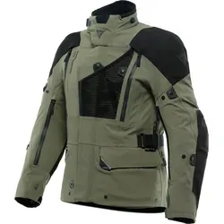 Dainese Hekla Absoluteshell Pro 20K D-Dry Motorradjacke für Männer, schwarz-grau, Größe 44 - Robuste Motorradjacke mit wasserdichter Innentasche und elastischen Mesh-Cargo Taschen. Ideal für Fahrten bei jedem Wetter und bietet praktischen Stauraum für Ihre Essentials.