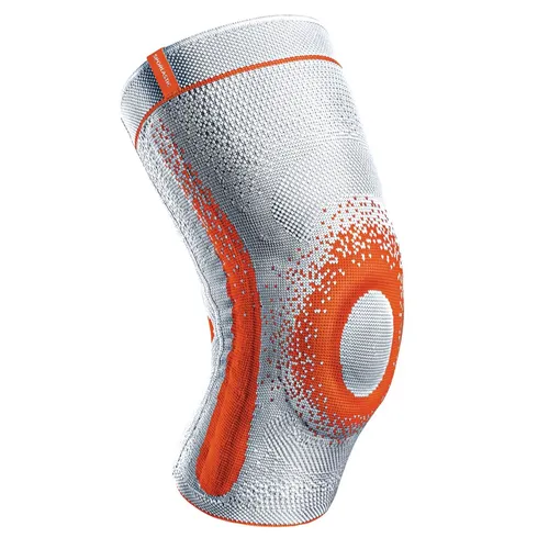 SPORLASTIC GENU-HiT Supreme Kniebandage - Optimale Kniestabilität für Alltag und Sport - Medizinische Kniebandage mit Patellaring und Seitenstabilisatoren für gezielte Kompression und hohen Tragekomfort. Ideal zur Unterstützung bei Reha und Sportverletzungen.