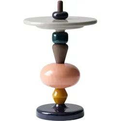 &Tradition Shuffle MH1 Beistelltisch - Couchtisch mit speziellem Design, inspiriert von klassischem Holzspielzeug, ideal für stilvolle Wohnräume.