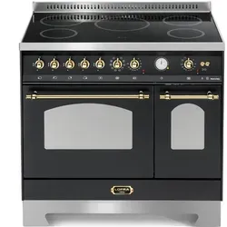 LOFRA DOLCEVITA INDUKTION DOUBLE OVEN 90 cm - Freistehender Elektroherd mit 5 Kochplatten, digitaler Anzeige und glaskeramischer Oberfläche – ideal für moderne Küchen und kreative Kochabenteuer.