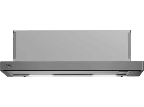 BEKO Unterbauhaube HNT61311XH - Edelstahl Dunstabzugshaube - Dunstabzugshaube mit 3 Lüfterstufen, energieeffizient und inklusive Aktivkohlefilter sowie LED-Beleuchtung für optimale Sicht und frische Luft in Ihrer Küche.