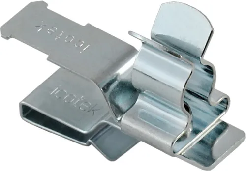Icotek EMV-Schirmklammer PFSZ/SKL 1,5-3 - 10 Stück - Praktische EMV-Schirmklammern für Schirmanschlüsse, ideal für die Montage auf Sammelschienen. Der Federanschluss ermöglicht eine einfache und sichere Verbindung mit Kabeln von 1,5 bis 3 mm Durchmesser.
