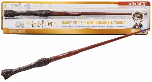 Harry Potter Harrys Zauberstab - 30,5 cm Replik mit authentischen Details, ideal zum Üben von Zaubersprüchen und Nachstellen von Lieblingsszenen