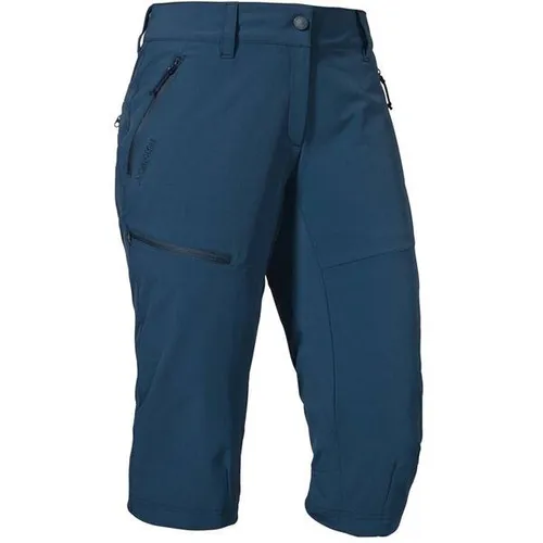Schöffel Damen Pants Caracas2, leichte und kühlende Wanderhose - Wanderhosen für Damen mit vorgeformten Knien und S.Cafe Ice-Cafe Technologie für angenehme Kühlung, ideal für Outdoor-Aktivitäten.
