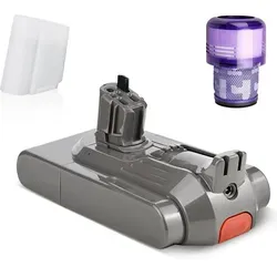 SWAREY 6000mAh Akku für Dyson V11 V15 - Hochleistungs-Ersatzakku für Dyson V11 und V15, 6000mAh für längere Laufzeiten. Perfekte Passform und einfache Handhabung, ideal für effizientes Saugen.