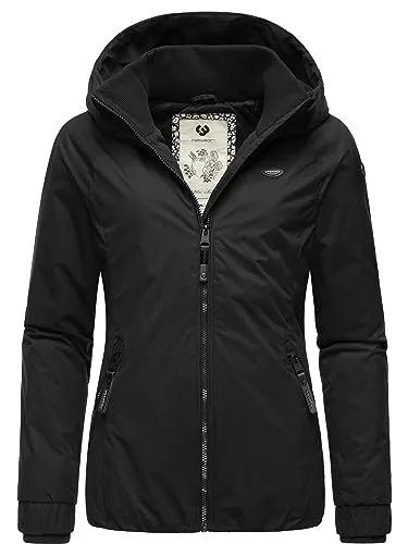 RAGWEAR "Dizzie Winter" Damen Winterjacke, 5XL, braun - Funktionsjacke mit wasserdichtem Material (Wassersäule 4.000 mm) und modischem Design, ideal für kalte Wintertage.