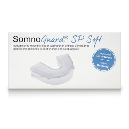 SOMNOGUARD SP SOFT SomnoGuard® SP Soft - zweiteilige verstellbare Unterkiefer-Protrusionsschiene gegen Schnarchen