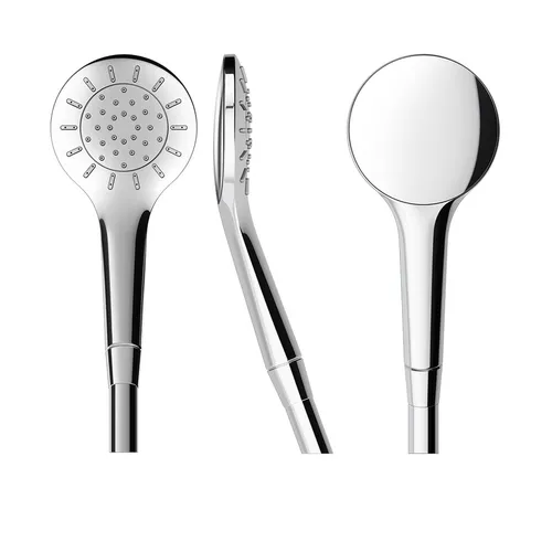 LAUFEN MyTwin100 Handbrause - Handbrause mit 100 mm Durchmesser, selbstreinigendem RubiClean Strahlformer und EcoChoice-Funktion für effizienten Wasserverbrauch.