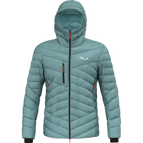 Salewa Ortles MED 3 RDS Down Jacket M willow (8260) 48/M - Funktionsjacke für Herren, ideal für Bergsteigen und Hochtouren. Mit innovativer 90:10 Daunenisolierung und TirolWool, bietet optimale Wärme und Bewegungsfreiheit bei minimalem Packmaß.