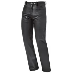 Held Cooper Motorrad Lederhose, schwarz, Größe 66 für Männer - Hochwertige Motorrad Lederhose aus Mochetto-Soft-Rindleder, ausgestattet mit Innentaschen für optionalen Schutz. Ideal für stilvolle und sichere Fahrten.