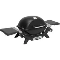 Weber Q1200N Gasgrill - Grill für Terrasse und Balkon, tragbar mit Seitentischen, heizt schnell auf für großartige Gerichte.