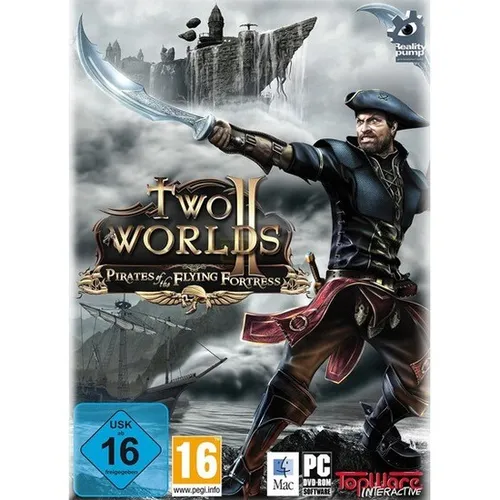Two Worlds II: Pirates Of The Flying Fortress (PC/Mac) - Rollenspielerlebnis - Rollenspiel für PC und Mac, Add-on mit aufregenden neuen Abenteuern in der Two Worlds II Serie, benötigt das Hauptspiel und bietet spannende Grafiken und 5.1 Sound.