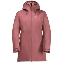 Funktionsmantel JACK WOLFSKIN "HEIDELSTEIN INS JKT W" Damen XL, rot - Funktionsjacken für Damen, atmungsaktiv, wasserdicht und winddicht durch TEXAPORE-Technologie – ideal für Trekking und Outdoor-Aktivitäten.