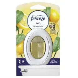 Febreze Bad Lufterfrischer Zitrusfrische 8006540465196 - Der Febreze Bad Lufterfrischer Zitrusfrische sorgt für bis zu 50 Tage lang anhaltende Frische im Badezimmer. Einfach zu verwenden, ohne Batterien oder Strom, ideal für eine angenehme Raumatmosphäre.