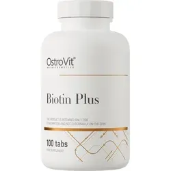 OstroVit Biotin Plus (100 Tabs) Unflavoured - Vitamine, Mineralien & Gesundheit - Vitamine