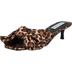 Steve Madden Pantoletten - Modische Pantolette aus hochwertigem Textil mit gepolsterter Decksohle, ideal für stilvolle Kombinationen und hohen Komfort. Die süße Schleife setzt einen verspielten Akzent.
