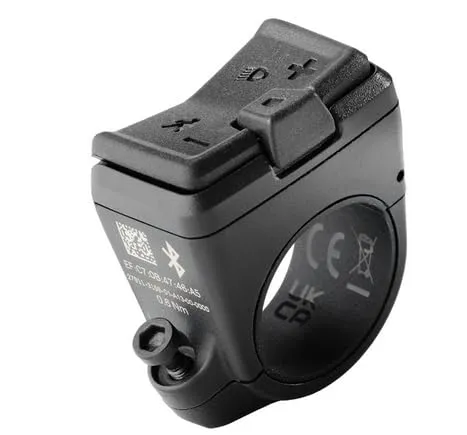 BOSCH E-Bike Bedieneinheit Mini Remote 22,2 mm - Fahrradbeleuchtung mit kabelloser Mini Remote für intuitives Handling am Lenker. Wechseln Sie Fahrmodi und bedienen Sie Ihr Display einfach ohne die Hand vom Lenker zu nehmen.