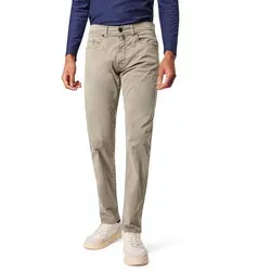 Pierre Cardin 5-Pocket-Hose PC-Lyon Tapered Fit grau 34 - Herren-Stoffhose im modernen Tapered Fit, elastisch und pflegeleicht, ideal für einen lässigen Look.